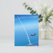 Definitieve lancering van Space Shuttle Atlantis - Briefkaart (Staand voorkant)