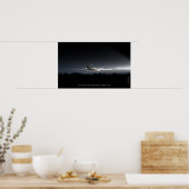 Definitieve landing van Space Shuttle Atlantis Pri Poster (Keuken)