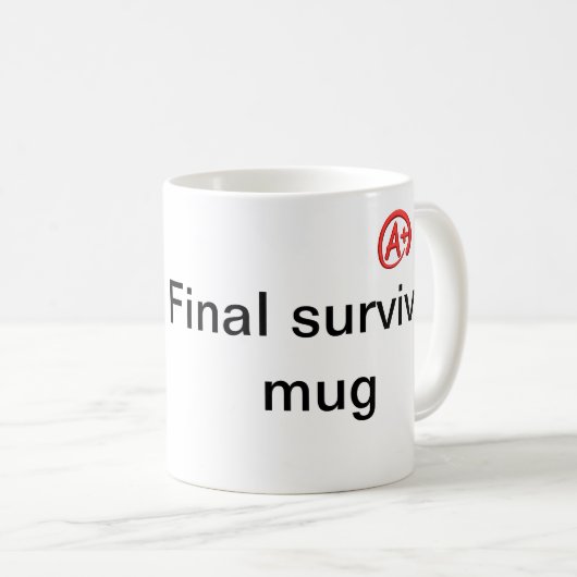 Definitieve overlevingsMok Koffiemok (Voorkant rechts)