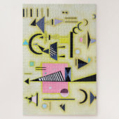 Definitieve rosy, Wassily Kandinsky Legpuzzel (Verticaal)