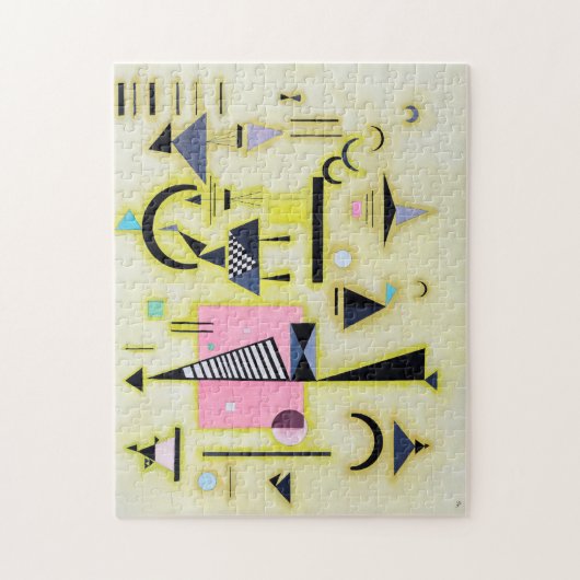 Definitieve rosy, Wassily Kandinsky Legpuzzel (Verticaal)