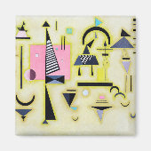 Definitieve rosy, Wassily Kandinsky Magneet (Voorkant)