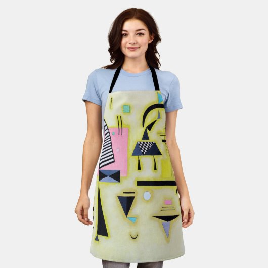 Definitieve rosy, Wassily Kandinsky Schort (Gedragen)