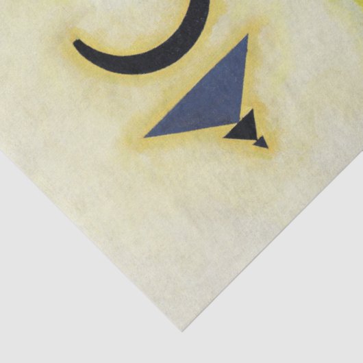Definitieve rosy, Wassily Kandinsky Tissuepapier (Detail)