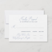 Definitieve RSVP-kaart voor Jessie