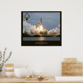 Definitieve Space Shuttle start STS-135 Atlantis Poster (Keuken)