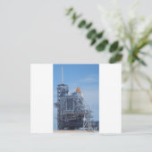 Definitieve start van Atlantis Briefkaart (Staand voorkant)
