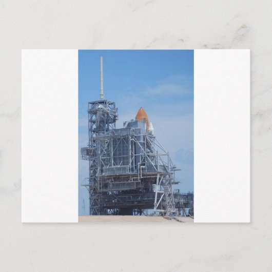 Definitieve start van Atlantis Briefkaart (Voorkant)