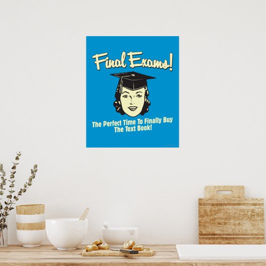 Definitieve voorbeelden: Koop het tekstboek eindel Poster (Keuken)