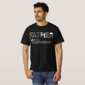 Definition eines echten Vaters T-shirt (Voorkant volledig)