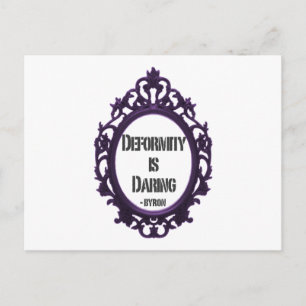Deforme is Daring Briefkaart