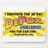 DeFox Mousepad Muismat (Voorkant)