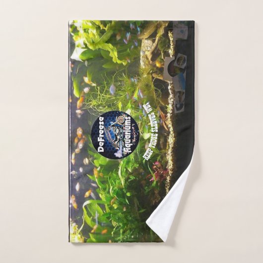 DeFreese Aquariums Hand Towel Handdoek (Handdoek)