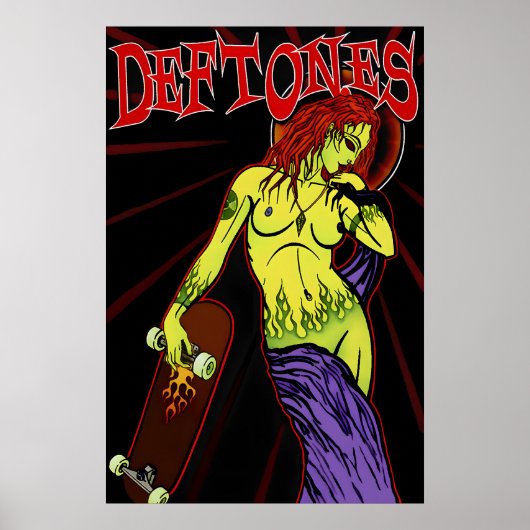 Deftones US Promo Poster, Kunstprint 1 Poster (Voorkant)