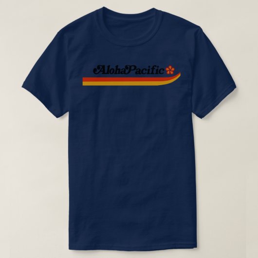 Defunct Aloha Airlines T-shirt (Design voorkant)