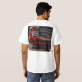 Defunct Republic- Commie red tax monster T-shirt (Achterkant volledig)