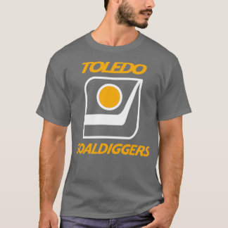 DEFUNCT Toledo Goaldiggers IHL Hockey T-shirt