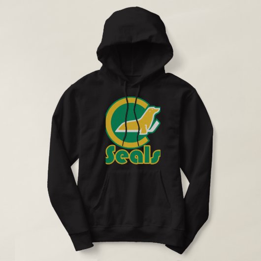 Defunctt California Golden Seals Hockey Hoodie (Design voorkant)