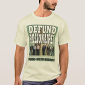 Defund Billionaires T-shirt (Voorkant)