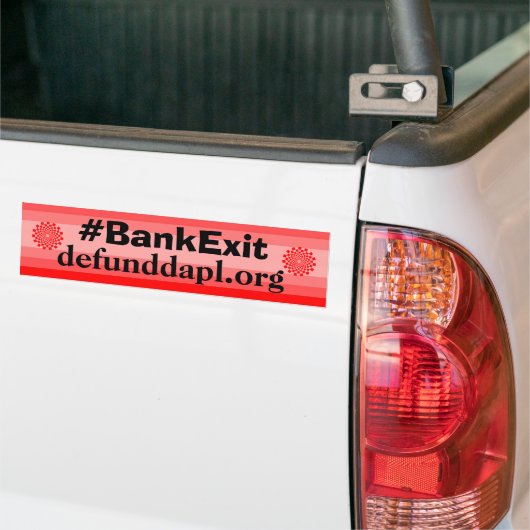 DEFUND DAPL-bumpersticker Bumpersticker (Op Truck)