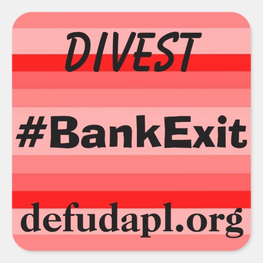 DEFUND DAPL STICKER (Voorkant)