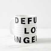 DEFUND LOS ANGELES KOFFIEMOK (Voorkant links)