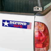 Defund NPR (IMHO)-Bumpersticker Bumpersticker (Op Truck)