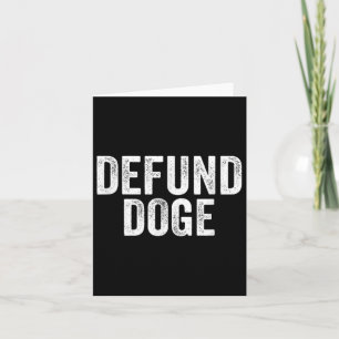 Defund stopt met de vernietiging van de overheid kaart