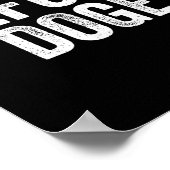 Defund stopt met de vernietiging van de overheid poster (Hoek)