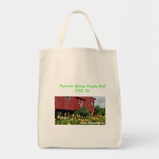 Defuniak Springs Daylily Club Tote Bag (Voorkant)
