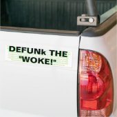 DEFUNk DE "WAKE!" Bumpersticker (Op Truck)