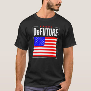 DeFUTURE Ron Desantis Florida Amerikaanse vlag 1 T-shirt
