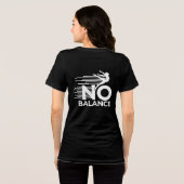 Defy Balance: de kunst van het bewegen T-shirt (Achterkant volledig)