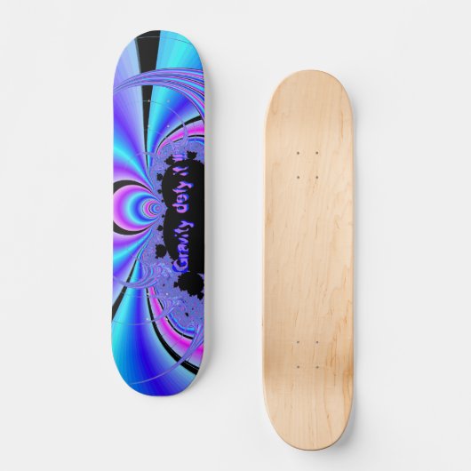 Defy Grativity Deck Persoonlijk Skateboard (Voorkant)