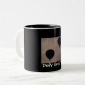 Defy GraviTEA Tweekleurige Koffiemok (Voorkant links)