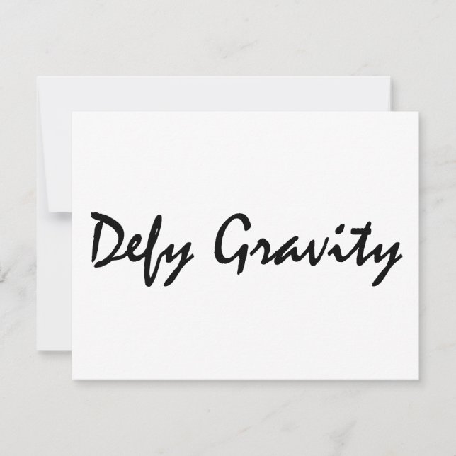 Defy Gravity (Voorkant)