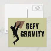 Defy Gravity Briefkaart (Voorkant / Achterkant)