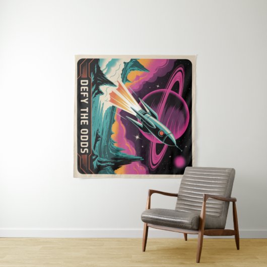 Defy The Odds Wandkleed (In Situ (horizontaal))