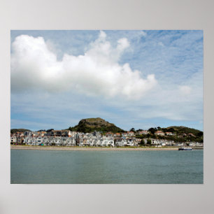 Deganwy North Wales Briefkaart Poster