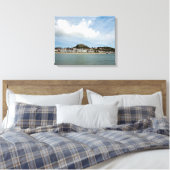 Deganwy North Wales Briefkaart Poster Faux Canvas  (Insitu (Slaapkamer))