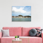 Deganwy North Wales Briefkaart Poster Faux Canvas  (Insitu (Woonkamer))