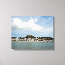 Deganwy North Wales Briefkaart Poster Faux Canvas  Afdruk