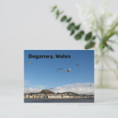 Deganwy, Wales Briefkaart (Staand voorkant)