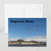 Deganwy, Wales Briefkaart (Voorkant / Achterkant)