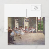 Degas Art Briefkaart (Voorkant / Achterkant)