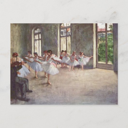 Degas Art Briefkaart (Voorkant)