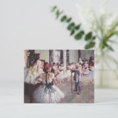 Degas Art Briefkaart (Staand voorkant)