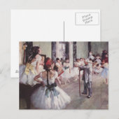 Degas Art Briefkaart (Voorkant / Achterkant)