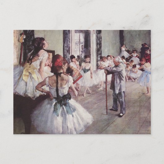 Degas Art Briefkaart (Voorkant)