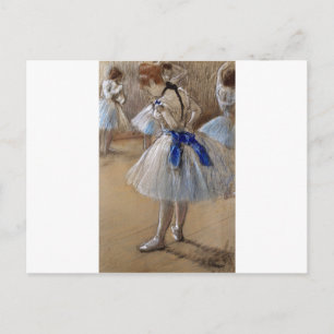 degas ballerina art briefkaart